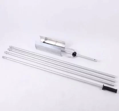 21-Foot Aluminum Collapsible Roof Snow Rake with 27.5" Blade