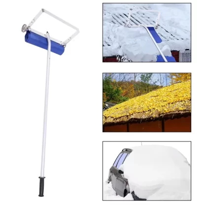 Detachable Long Handle Aluminum Snow Removal Tool - Image 6