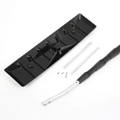 Extendable Roof Snow Rake with 6"x25" Poly Blade