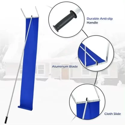 Lightweight 20ft Roof Snow Rake with Telescoping Handle - Image 5