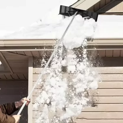 Telescopic Aluminum Roof Snow Rake with 11.25" Blade - Image 4